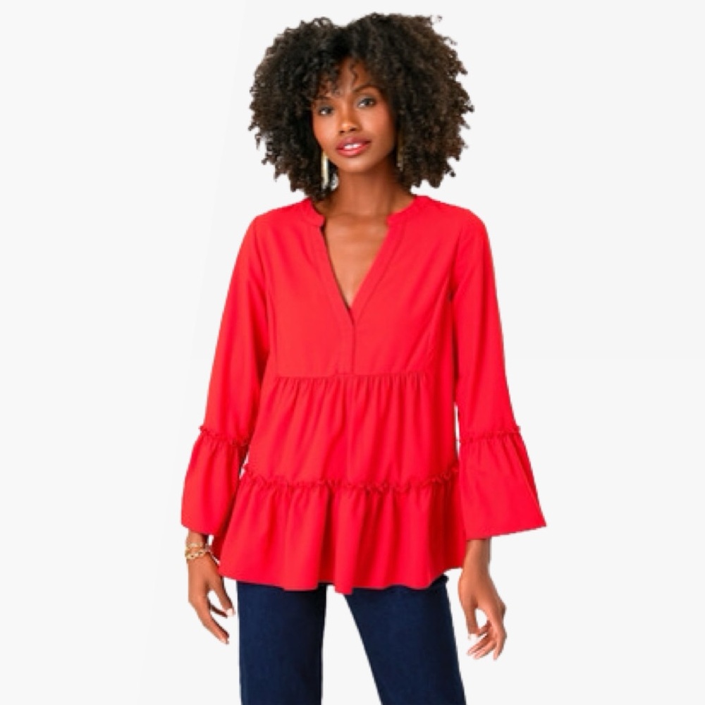 Pomander Place Crepe Kenzo Top